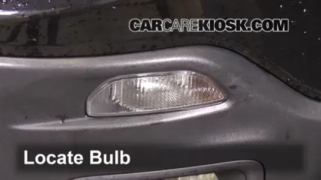 2016 Jeep Renegade Limited 2.4L 4 Cyl. Luces Luz de giro delantera (reemplazar foco)